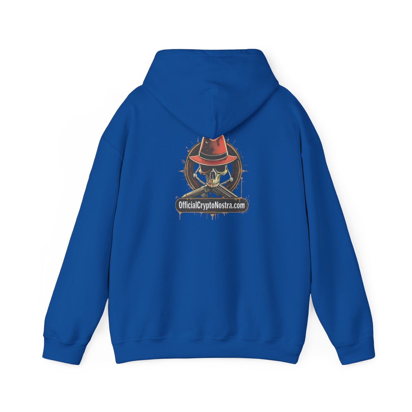 Official Crypto Nostra | Skull and Bones Hoodie