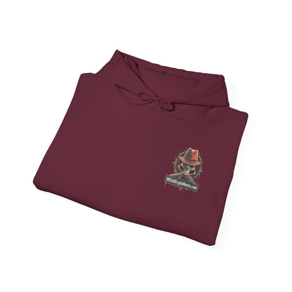 Official Crypto Nostra | Skull and Bones Hoodie