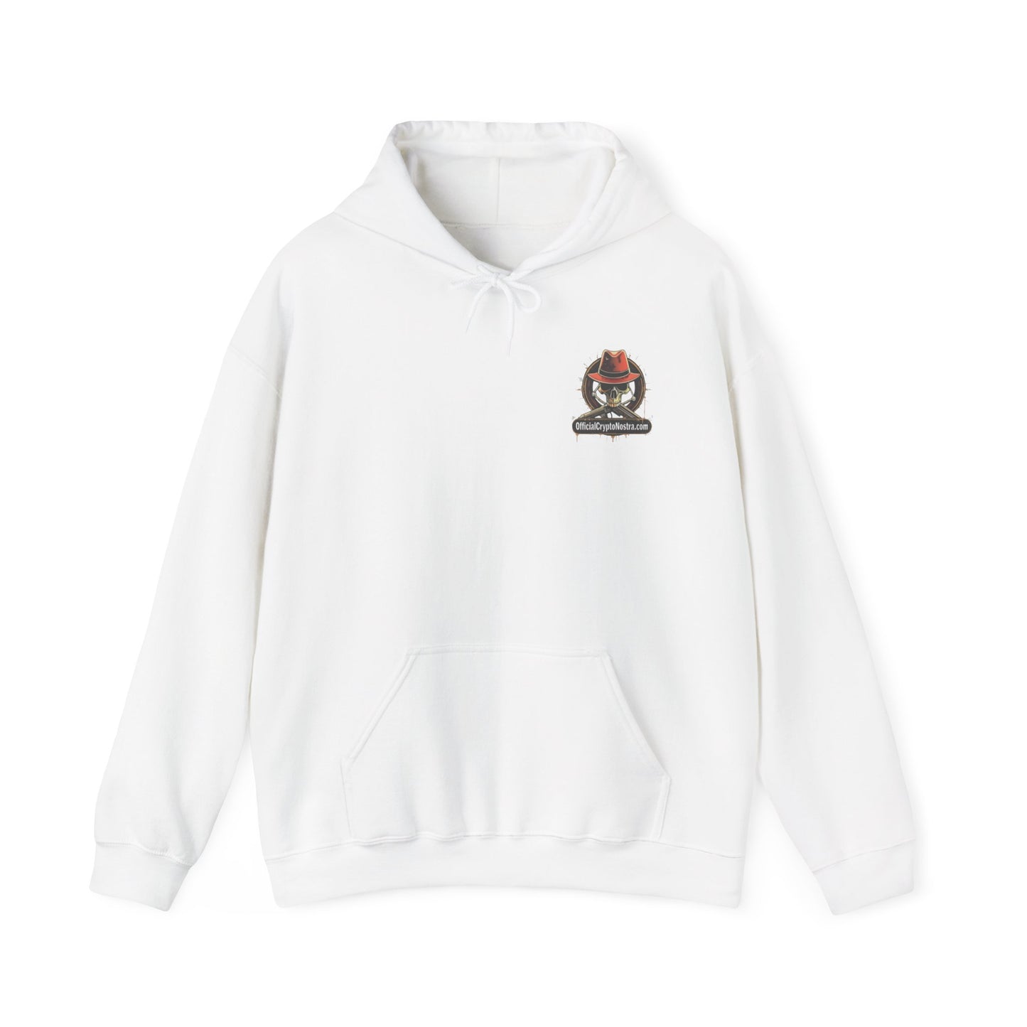 Official Crypto Nostra | Skull and Bones Hoodie