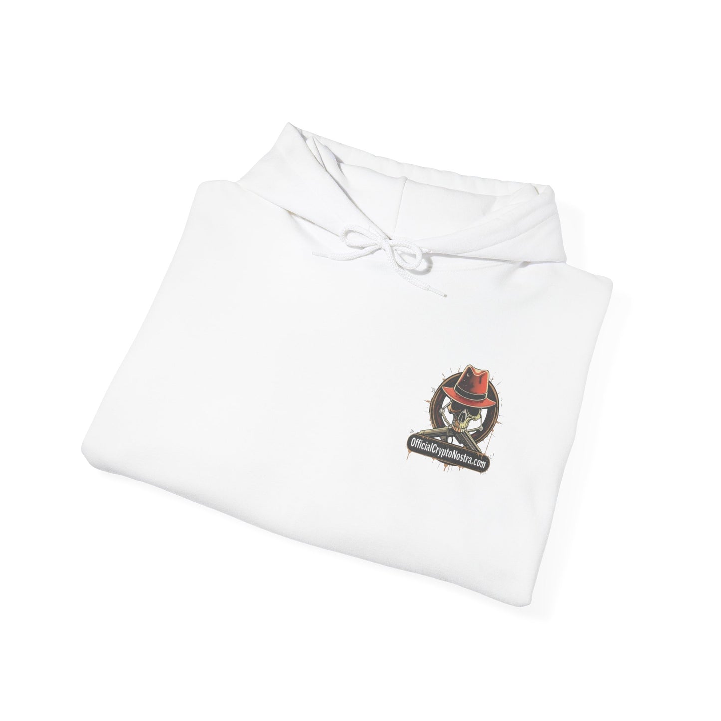 Official Crypto Nostra | Skull and Bones Hoodie