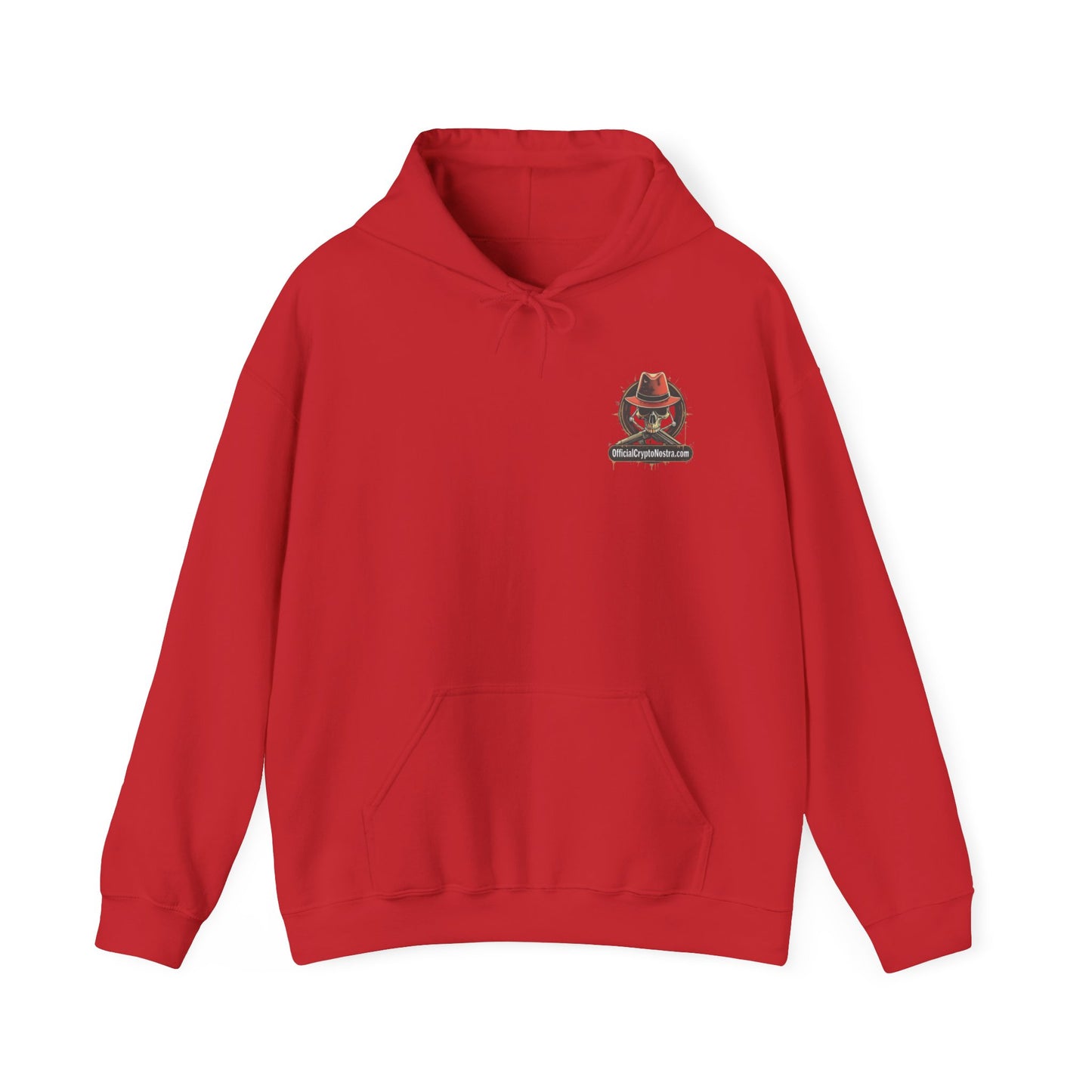 Official Crypto Nostra | Skull and Bones Hoodie