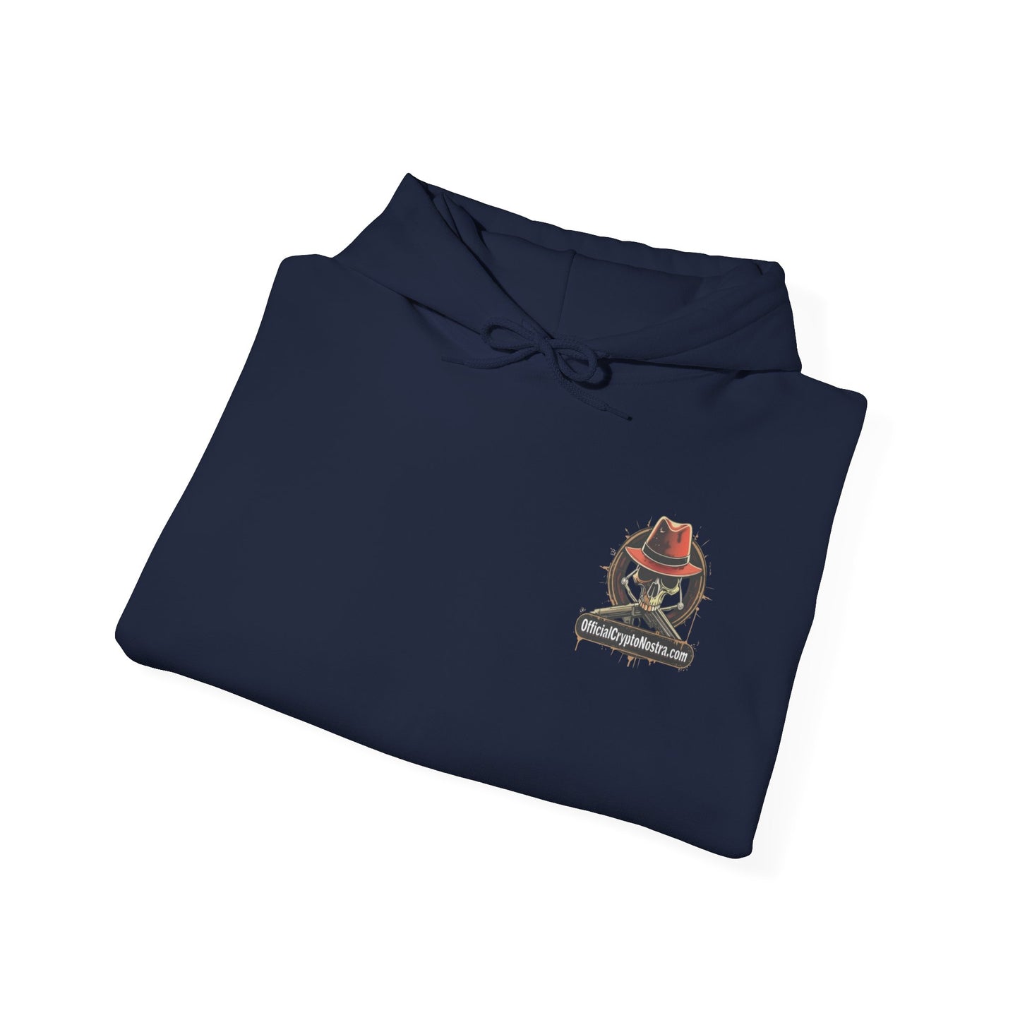Official Crypto Nostra | Skull and Bones Hoodie