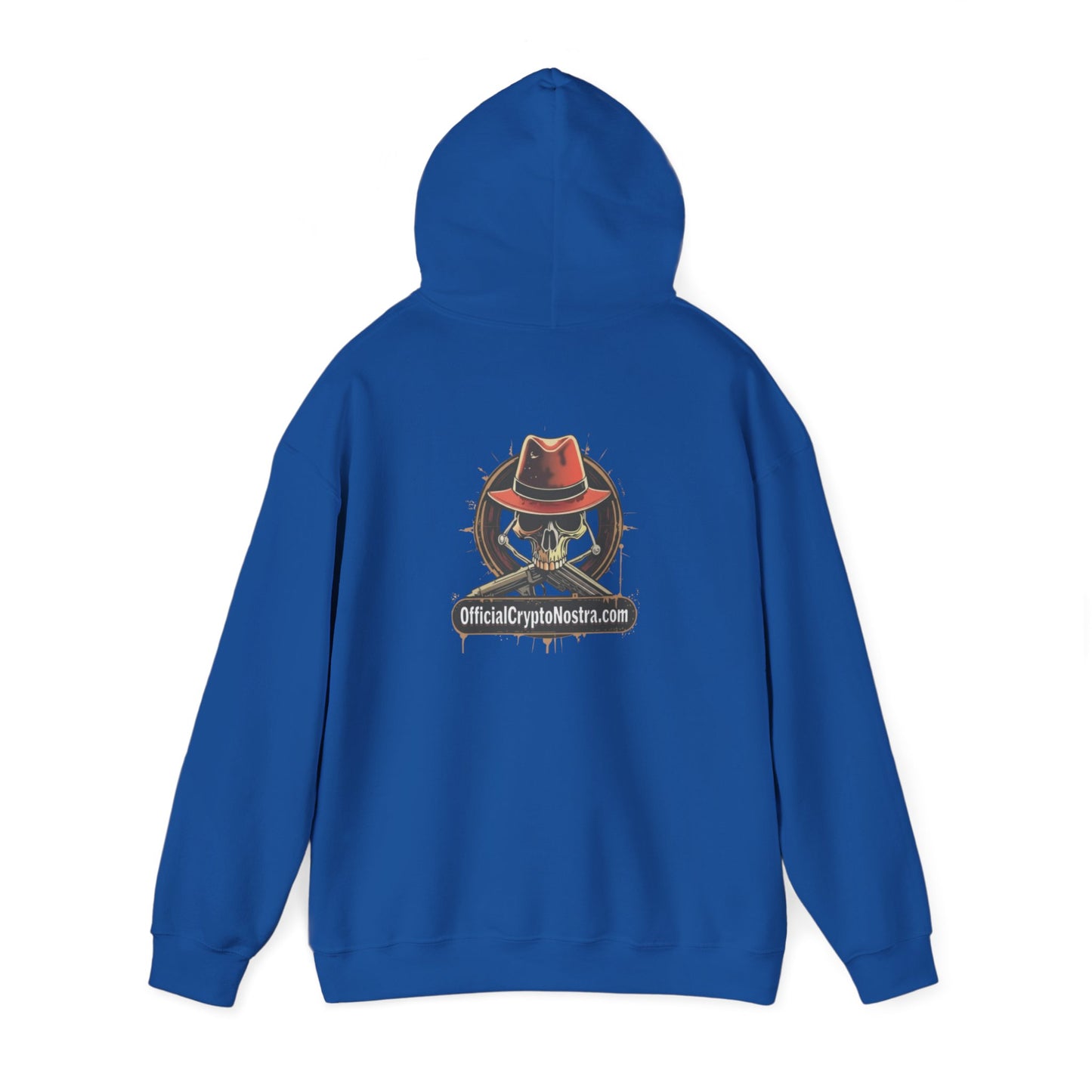 Official Crypto Nostra | Skull and Bones Hoodie