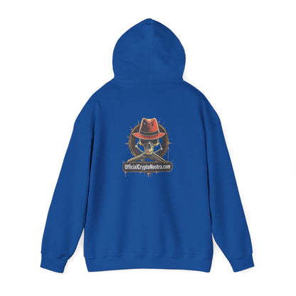 Official Crypto Nostra | Skull and Bones Hoodie