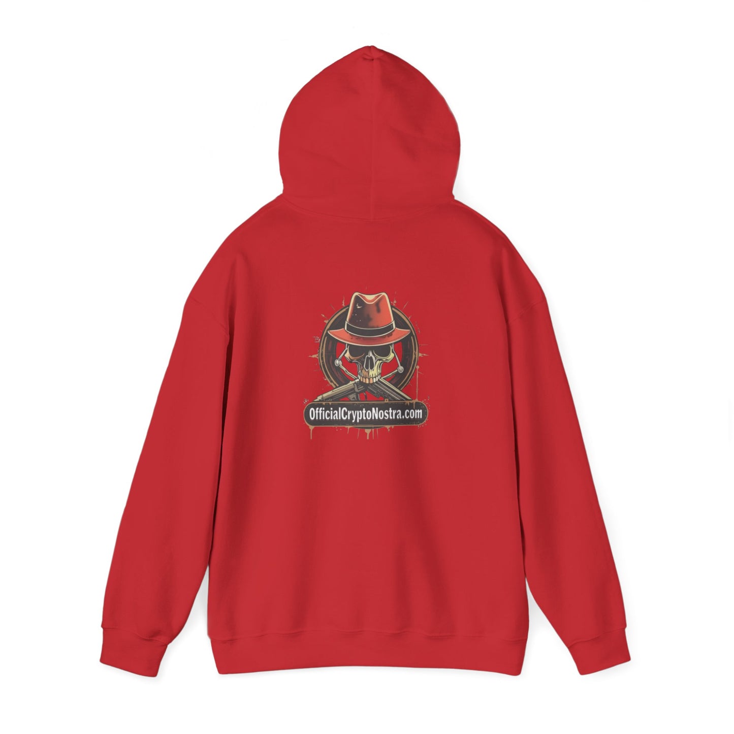 Official Crypto Nostra | Skull and Bones Hoodie