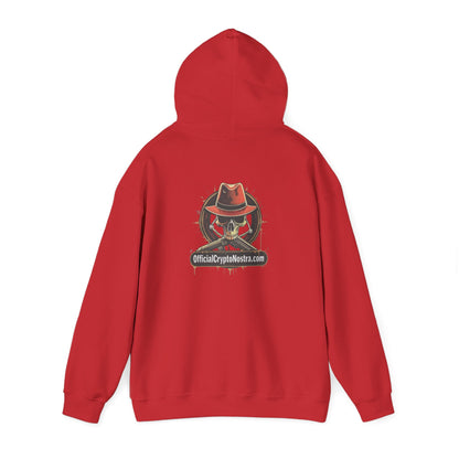 Official Crypto Nostra | Skull and Bones Hoodie