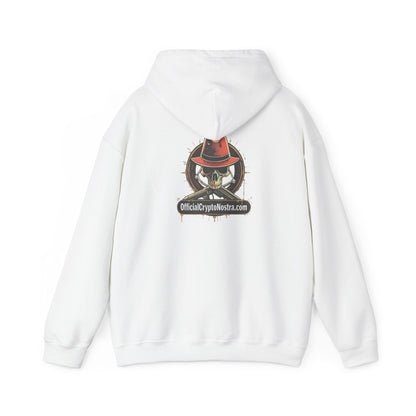 Official Crypto Nostra | Skull and Bones Hoodie
