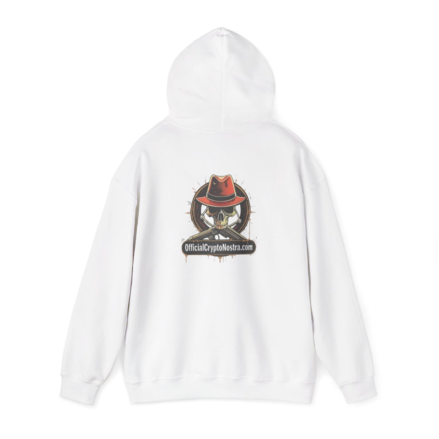 Official Crypto Nostra | Skull and Bones Hoodie