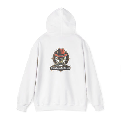 Official Crypto Nostra | Skull and Bones Hoodie