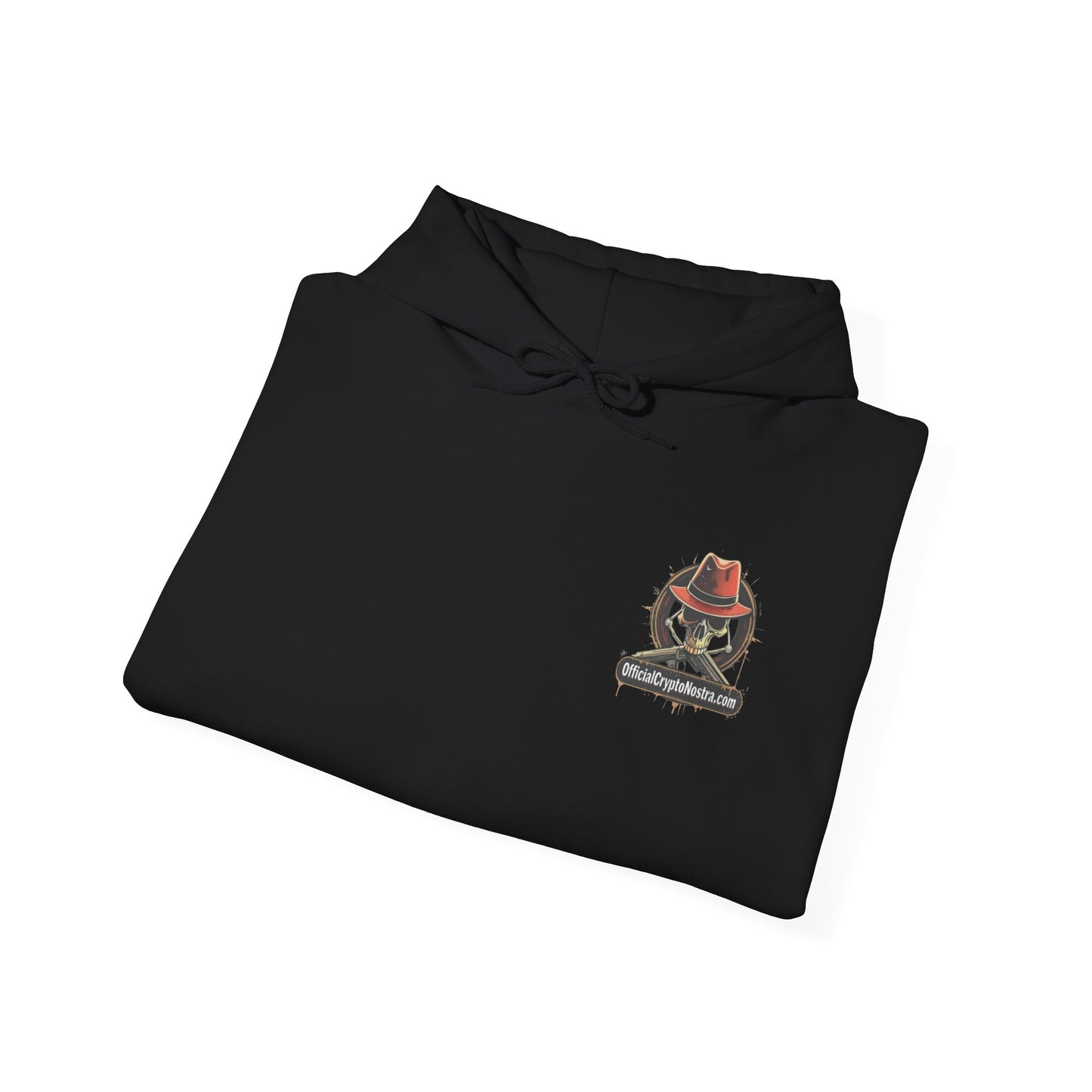 Official Crypto Nostra | Skull and Bones Hoodie
