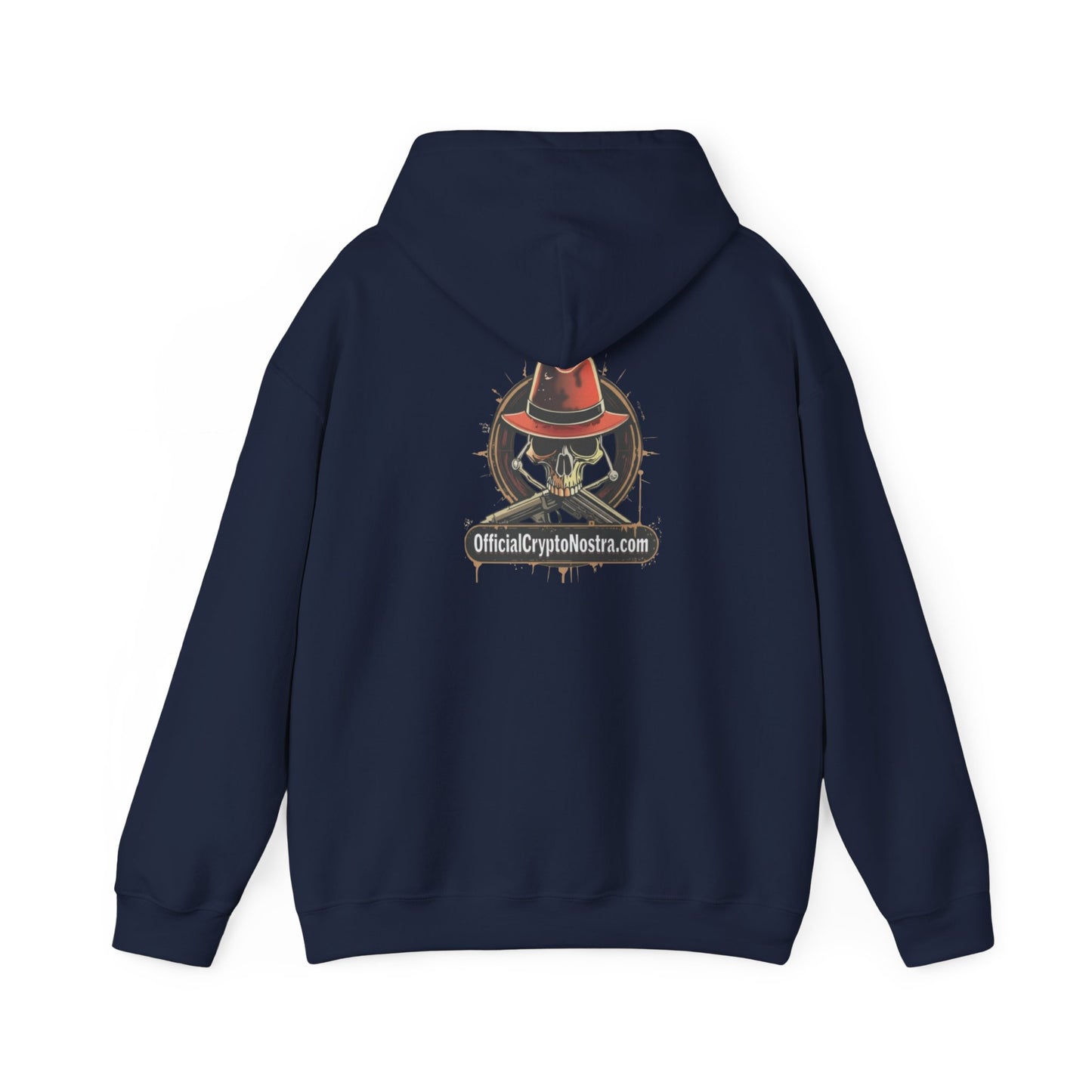 Official Crypto Nostra | Skull and Bones Hoodie