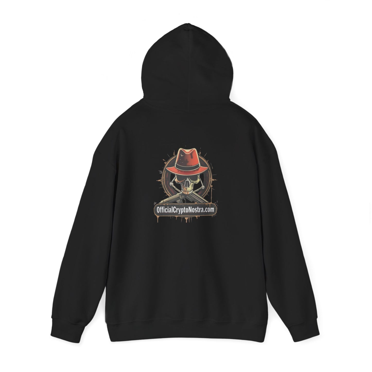 Official Crypto Nostra | Skull and Bones Hoodie