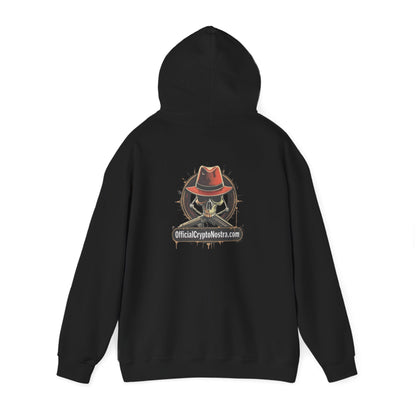 Official Crypto Nostra | Skull and Bones Hoodie